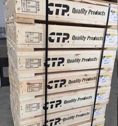 Embalaje de madera tratada