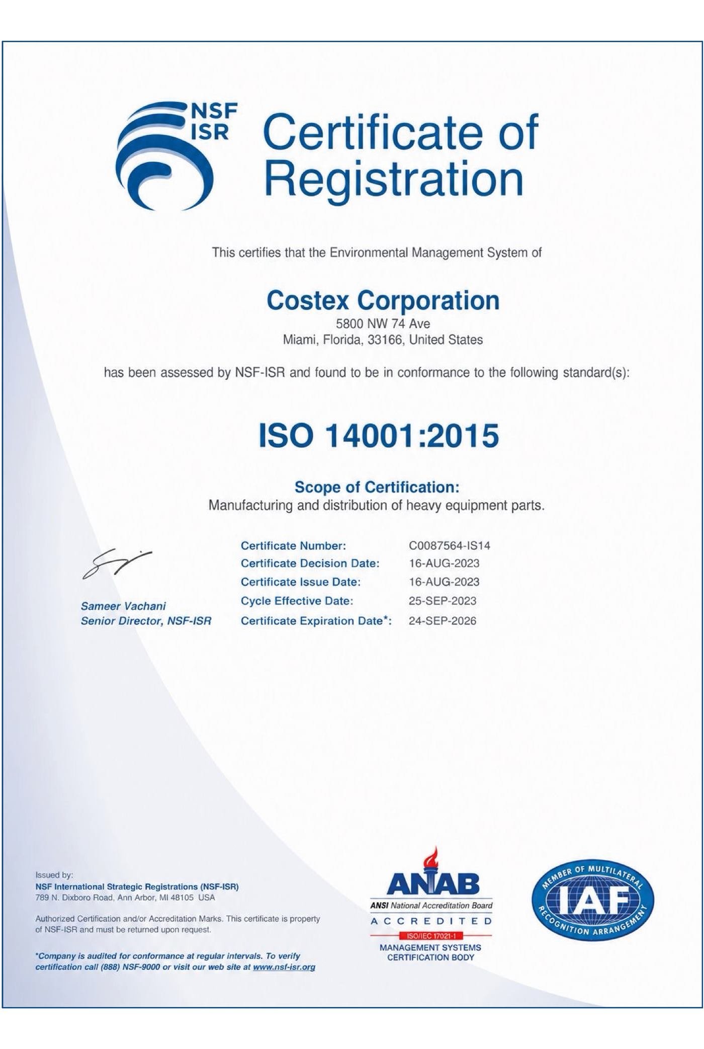 ISO 14001:2015