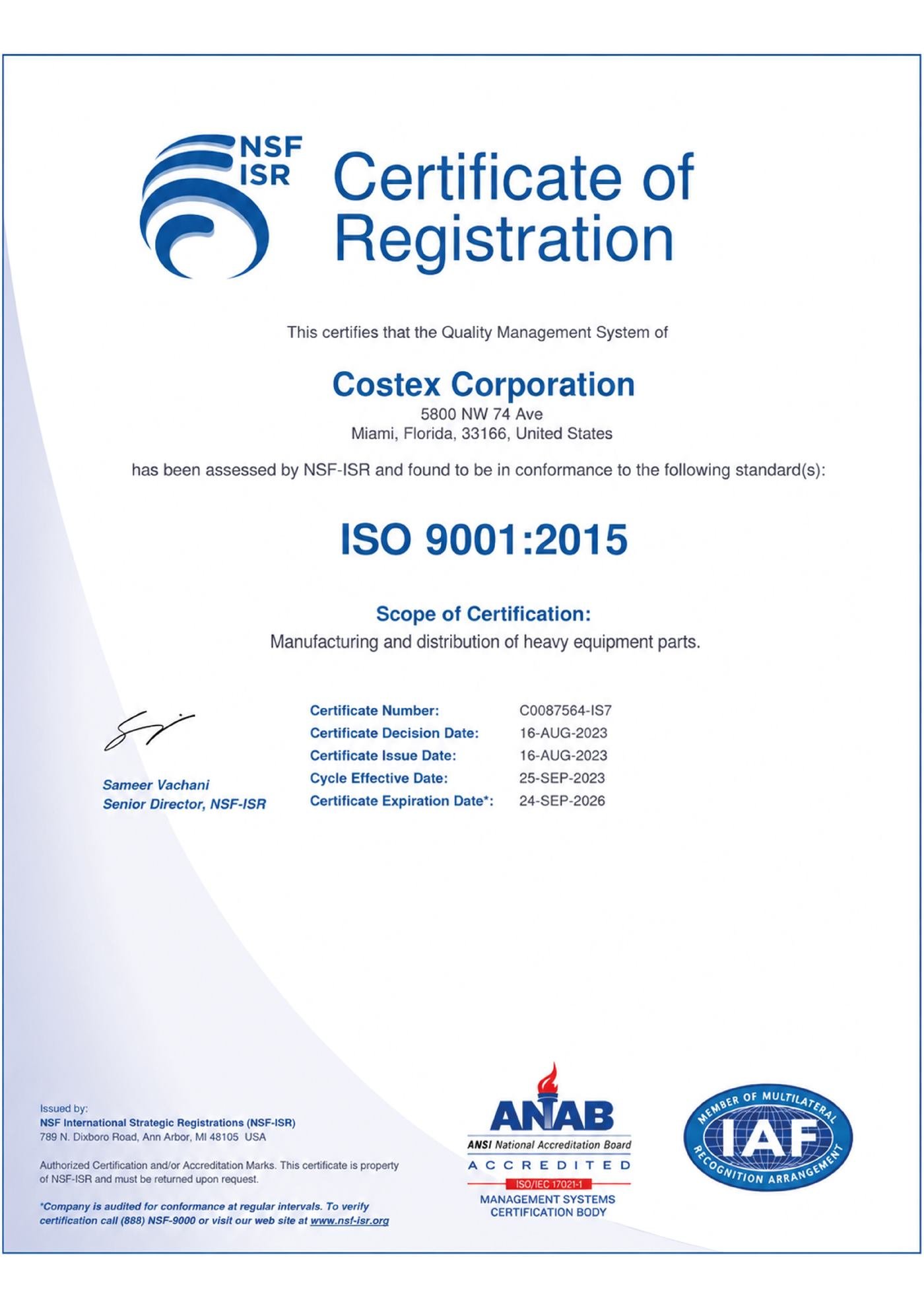 ISO 9001:2015